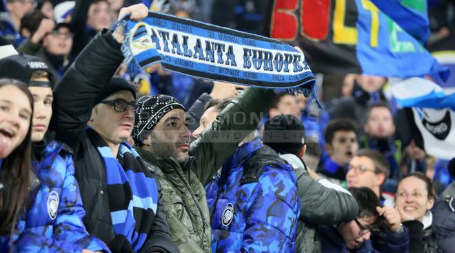 I tifosi atalantini allo Juventus Stadium