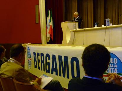 Assemblea degli amministratori bergamaschi del Pdl