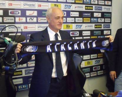 Atalanta, la presentazione di Percassi