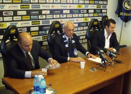 Atalanta, la presentazione di Percassi