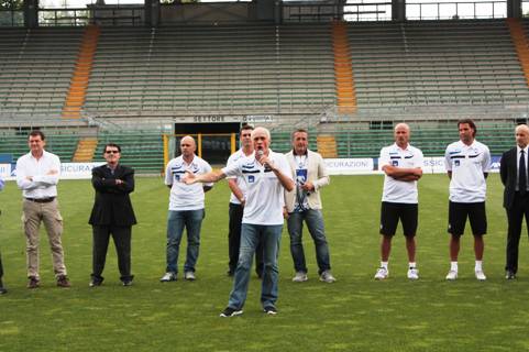 Atalanta, presentazione allo stadio/3