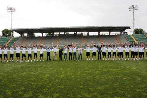 Atalanta, presentazione allo stadio/3