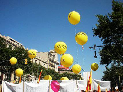 Belotti protesta in Catalogna