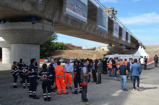 Brebemi, cerimonia in cantiere