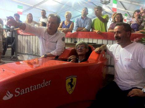 Club Caprino, il simulatore Ferrari