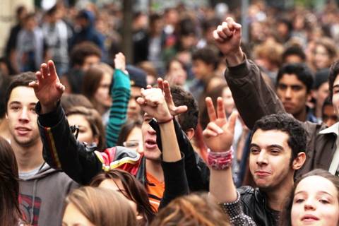 Corteo degli studenti/1