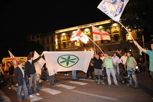 Elezioni 2009, Pdl e Lega in festa/1