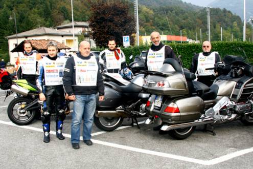 Fiume di moto per la Cavalcata delle Orobie