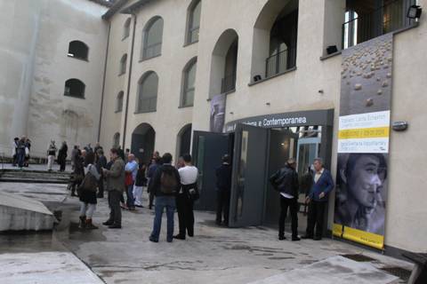 Gamec, inaugurazione della mostra "Museo privato"