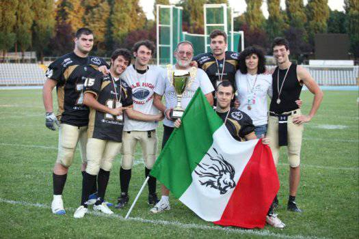 Il trionfo dei Lions Bergamo