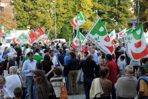 In piazza per la libertÃ  di stampa