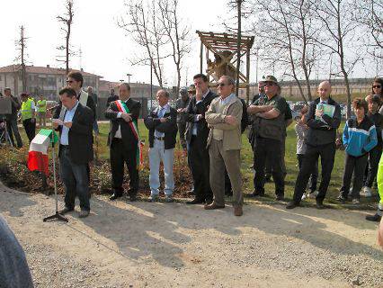 Inaugurazione di un bosco alla Trucca/2