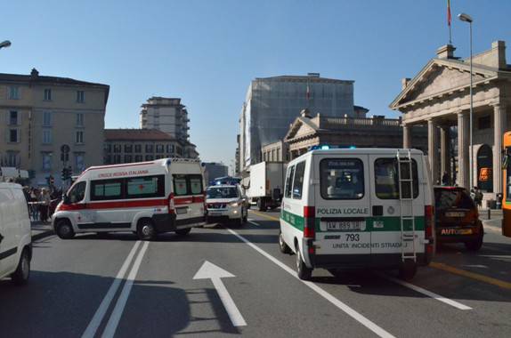 Incidente in Porta Nuova,|pedone travolto