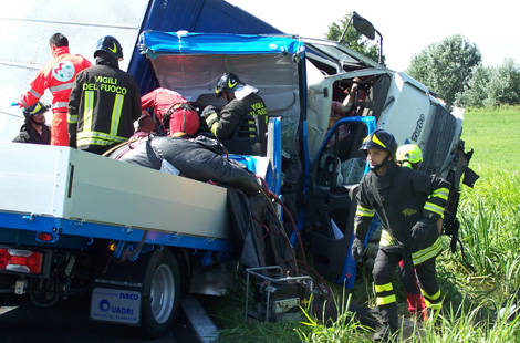 Incidente mortale a Pandino