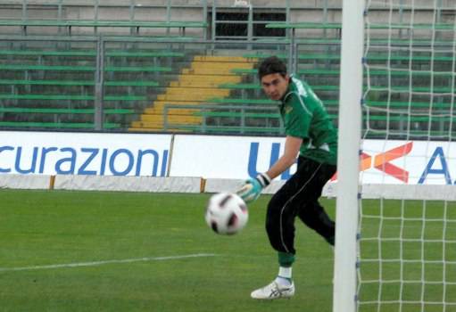 L'acquazzone in AlbinoLeffe-Reggina