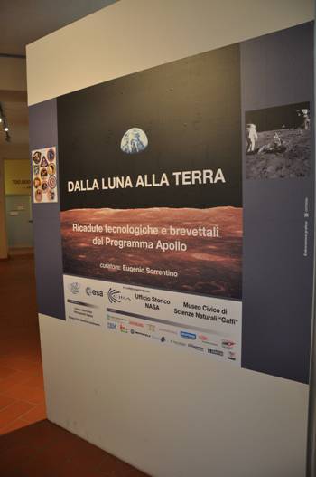 La mostra "Dalla Luna alla Terra