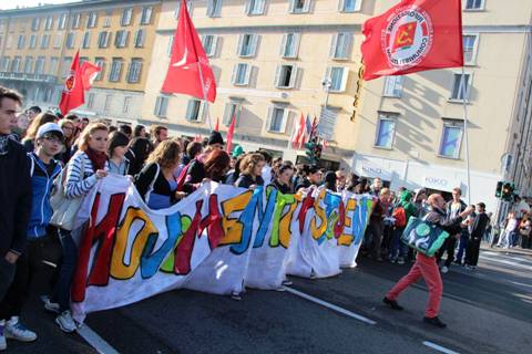 Manifestazione degli studenti/1