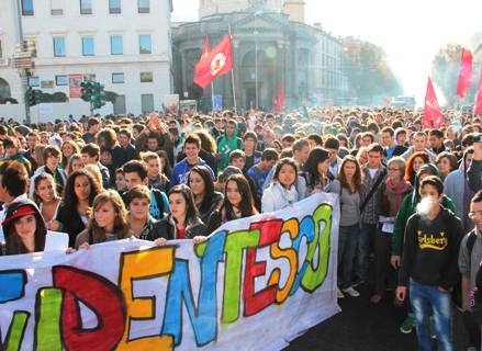 Manifestazione degli studenti/1