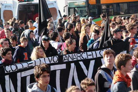 Manifestazione degli studenti/1