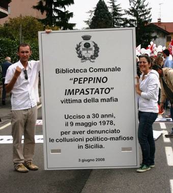 Manifestazione per Impastato/1