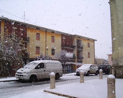 Nevicata nella Bassa