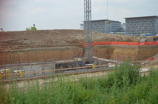 Nuovo ospedale, il cantiere