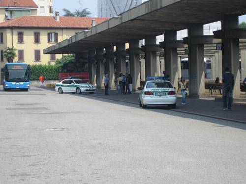 Polizia locale, blitz in Piazzale Alpini