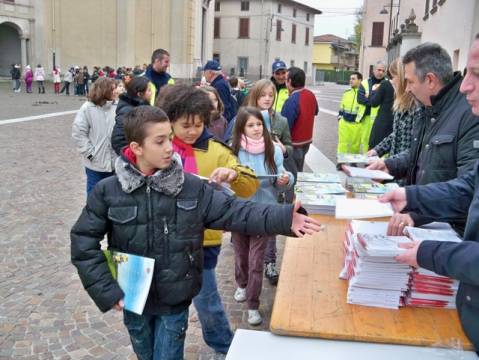 Protezione civile a Levate