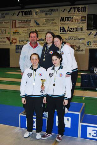 Scherma femminile: promozione in B2