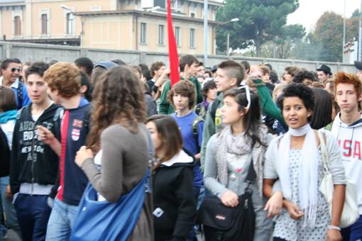 Studenti in piazza contro la Gelmini/3