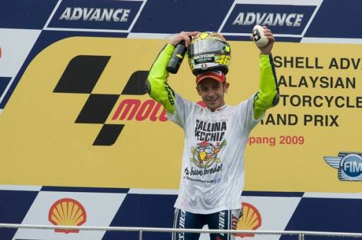 Valentino campione del mondo