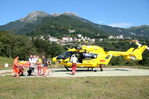 Villeggiante colto da malore