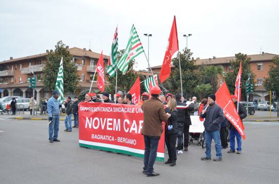 Corteo lavoratori Novem - 2