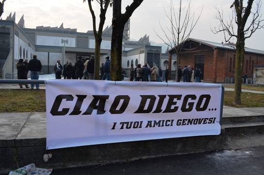 I funerali di Diego Bosis