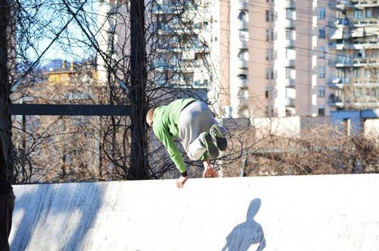 Il Parkour a Bergamo - 2