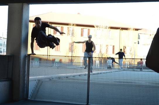 Il Parkour a Bergamo