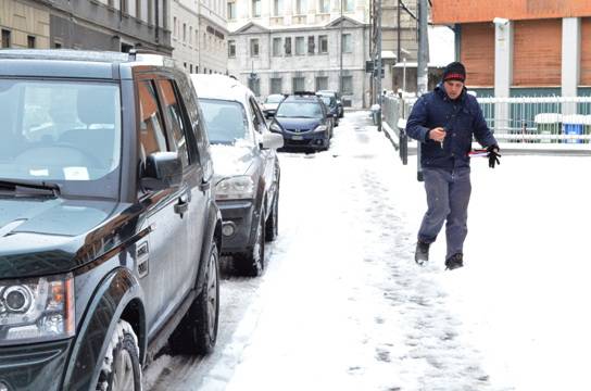 Neve a Bergamo