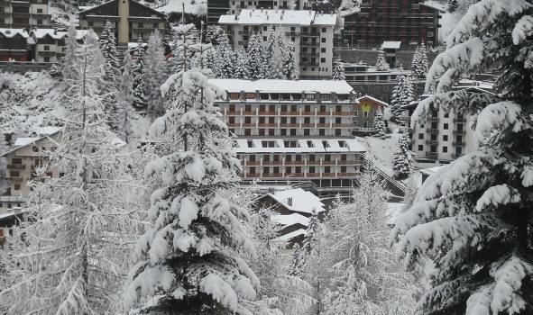 La neve d'aprile a Foppolo