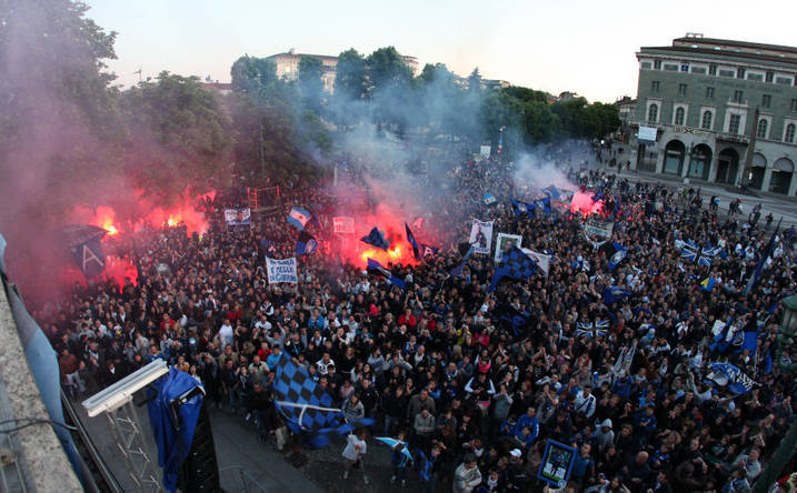 Atalanta, il saluto dei tifosi - 1