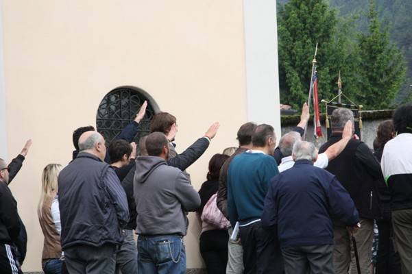 Le immagini della commemorazione di Rovetta