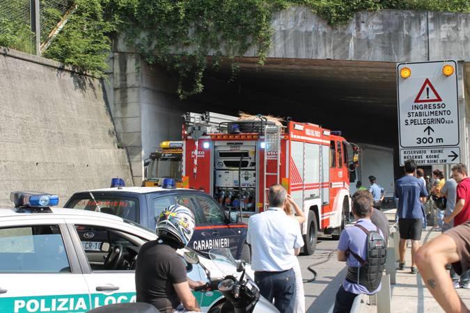 Incidente in Valbrembana, traffico in tilt