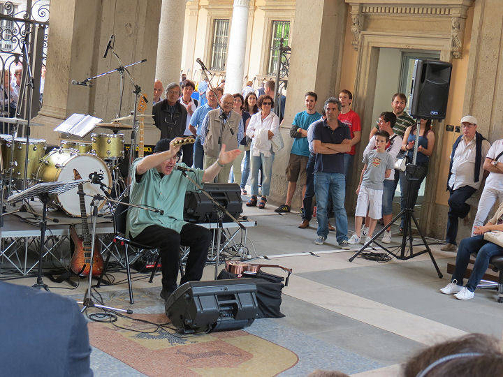 Pirovano suona al Festival Blues (1)