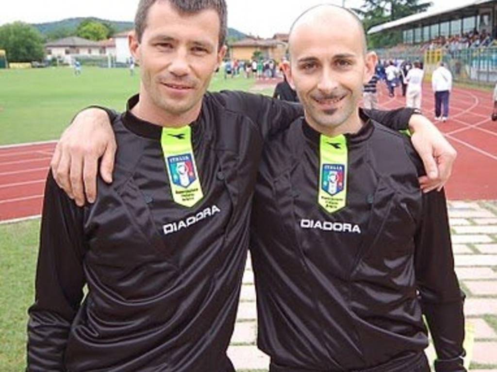 Il presidente Paolo Donini con Giacomo Paganessi (a dx)