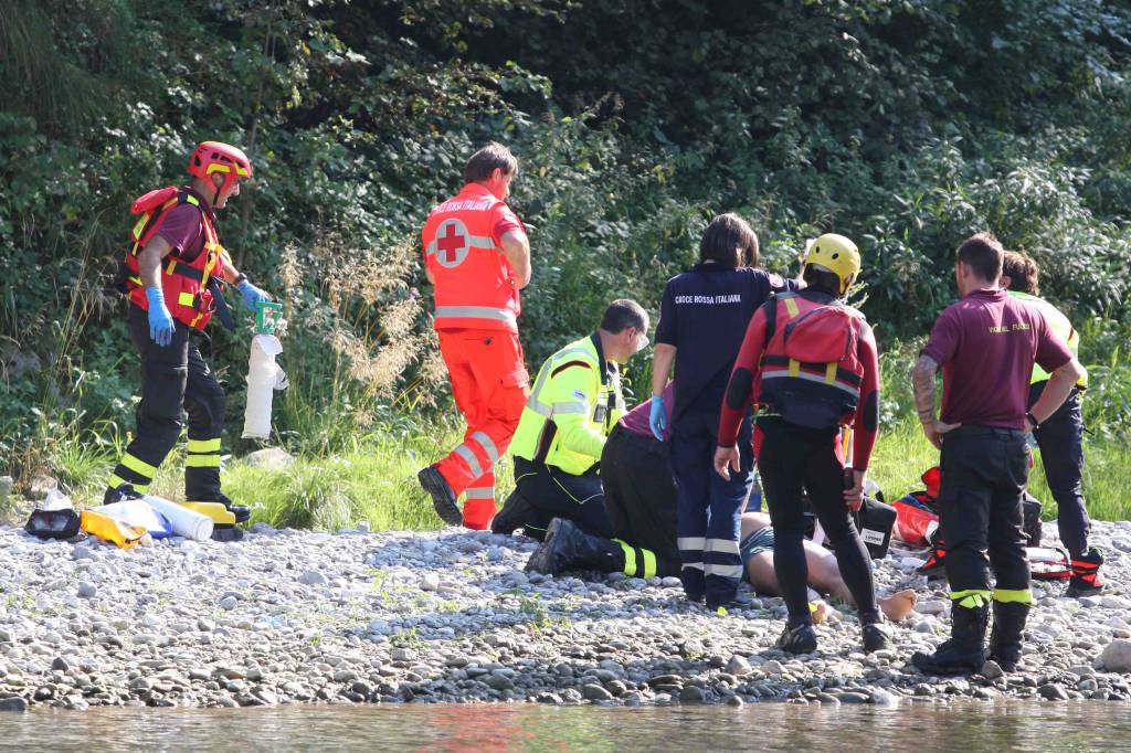 Uomo annega a Zogno sotto gli occhi della figlia