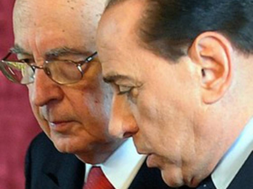 Napolitano Berlusconi