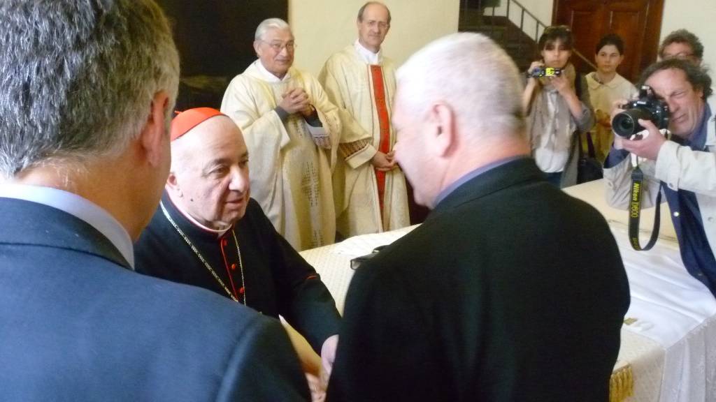 Il cardinale Tettamanzi a Bergamo