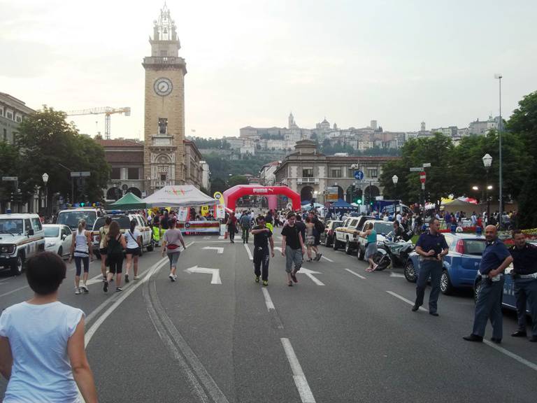 Notte Bianca dello Sport, Bergamo come una palestra