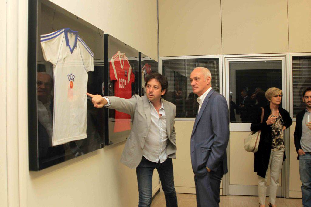 Mostra maglie di calcio a Casa Suardi