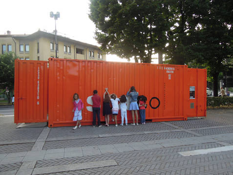 "Opacità e trasparenza" il container di SpaCo fa tappa a Lovere