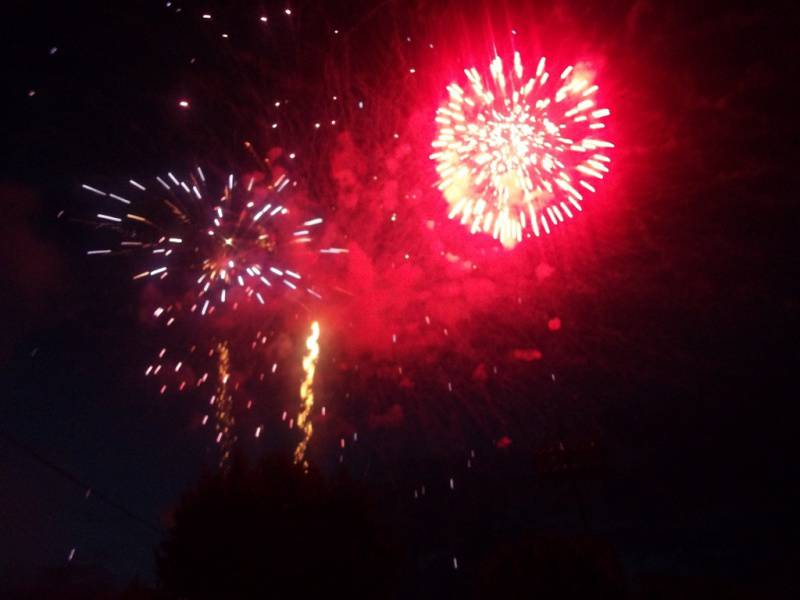 I fuochi d'artificio dell'Apparizione